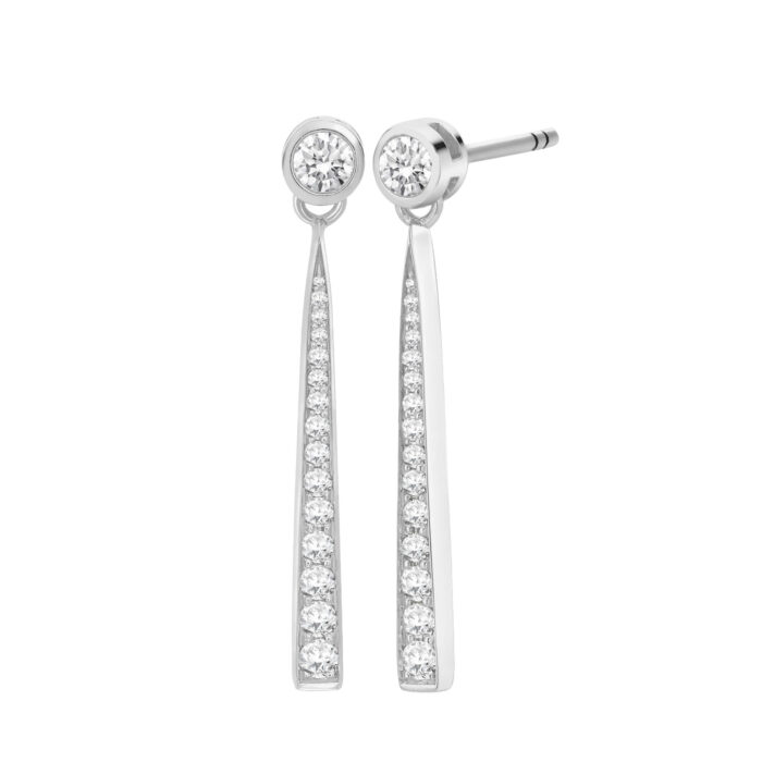 Raphael Diamond Drop Earrings EE274